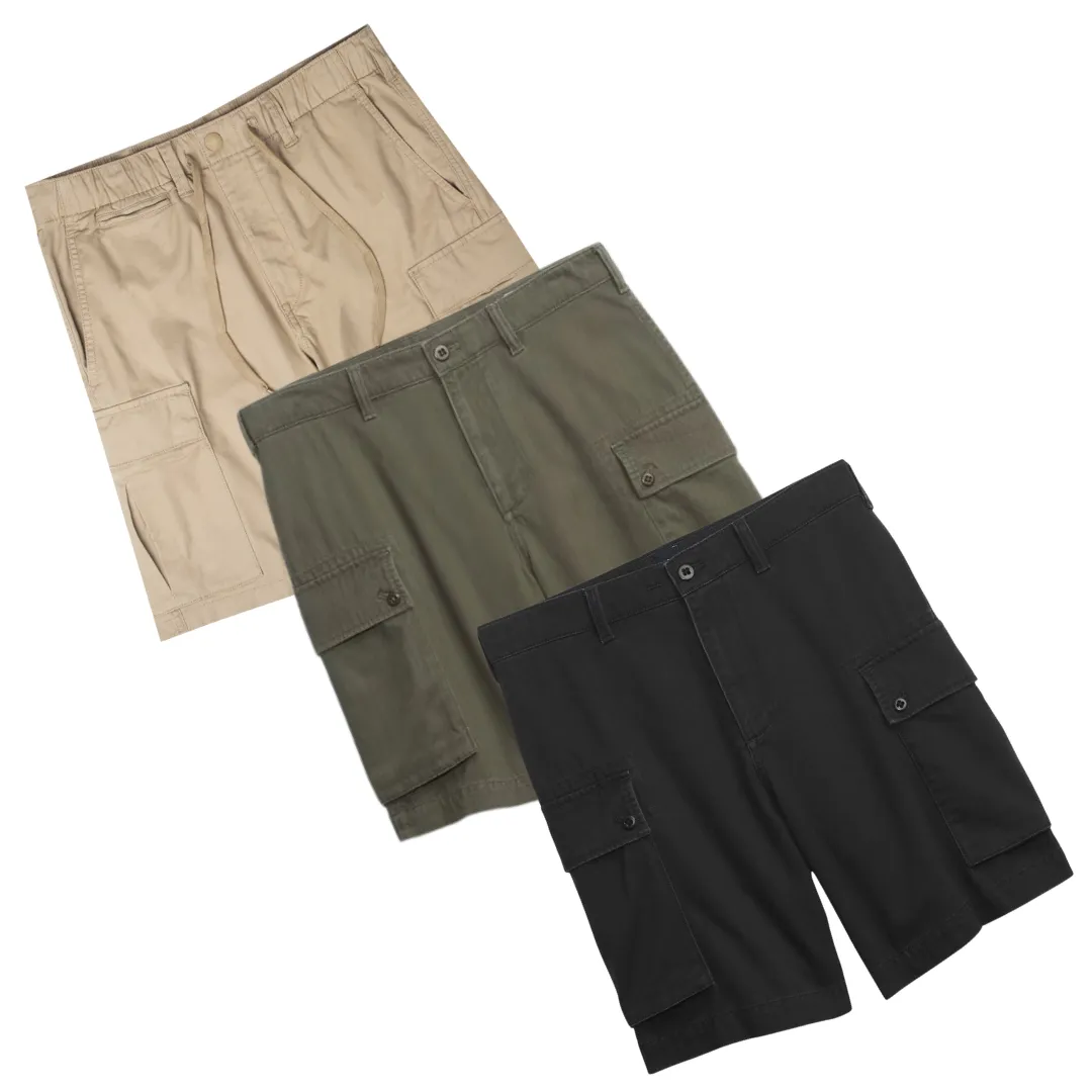 50x UNBRANDED CARGO SHORTS [GRADE A]