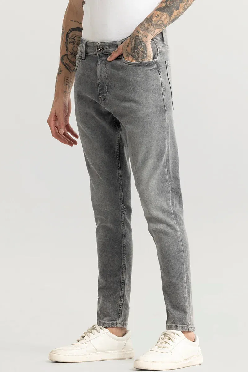 Ashen Washed Grey Skinny Jeans