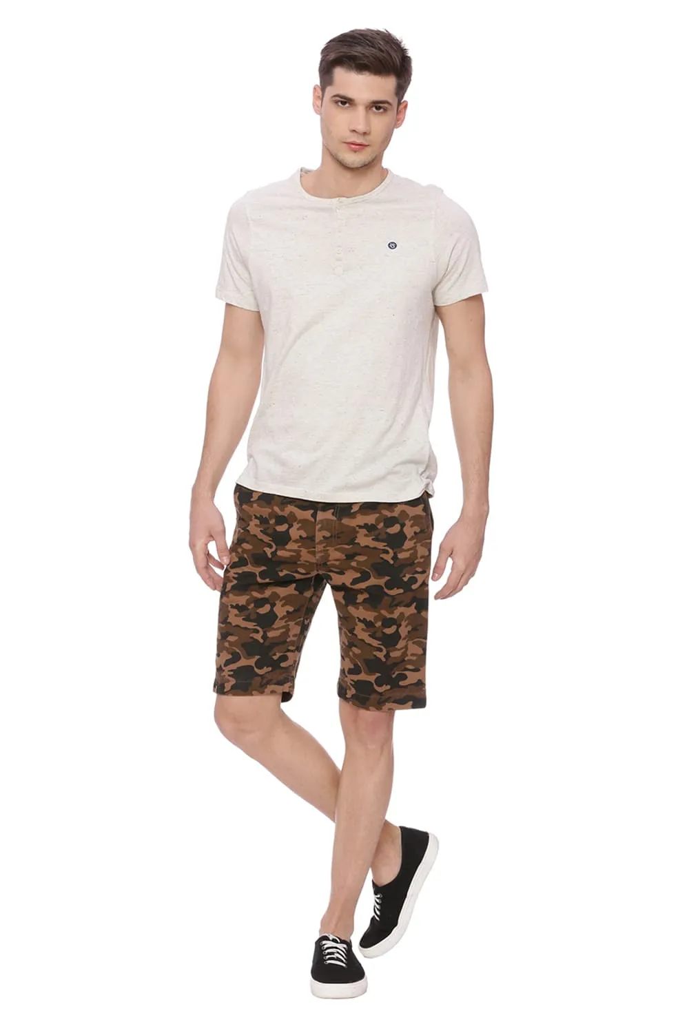 Basics Comfort Fit 6 Pocket Cargo Shorts