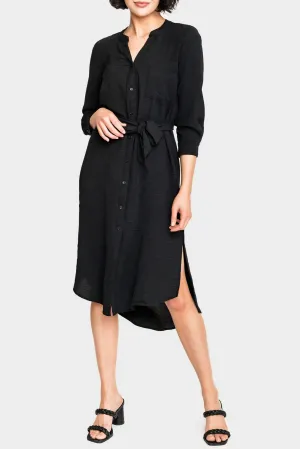 Belted Midi Shirtdress