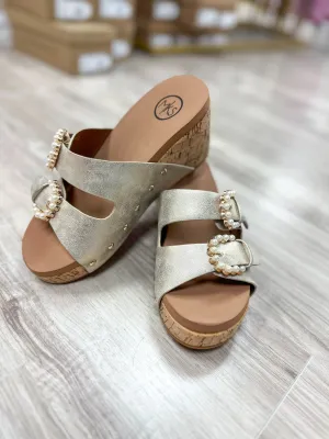 Brianna Wedge Sandal