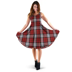 Brodie Dress Tartan Sleeveless Midi Womens Dress