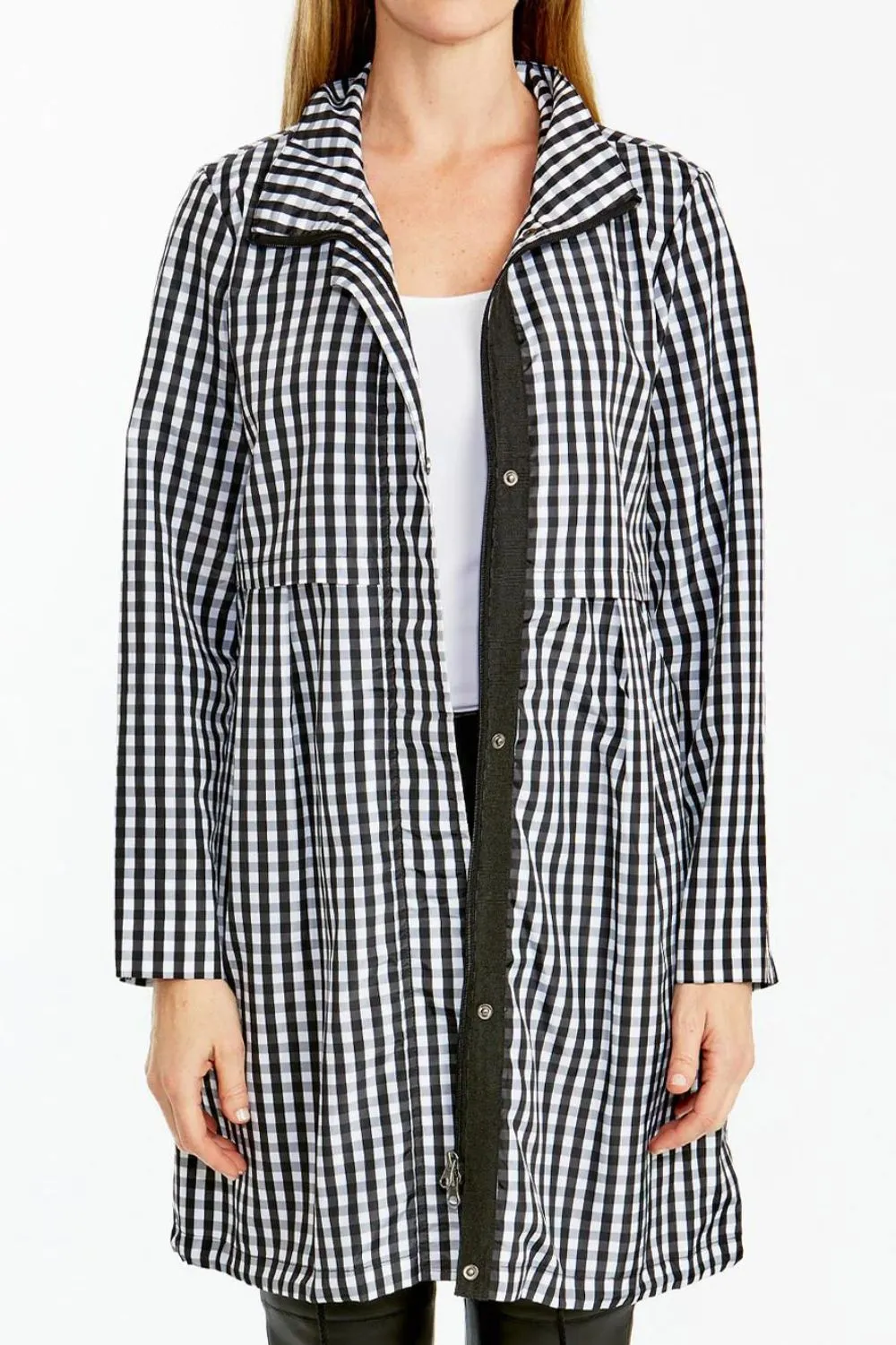 Check Anorak Jacket | Black/White Check