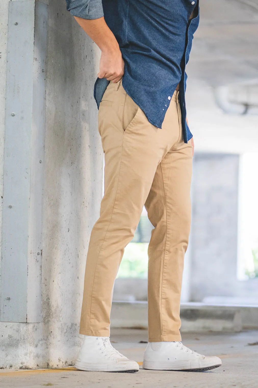 Core Stretch Chino Khaki