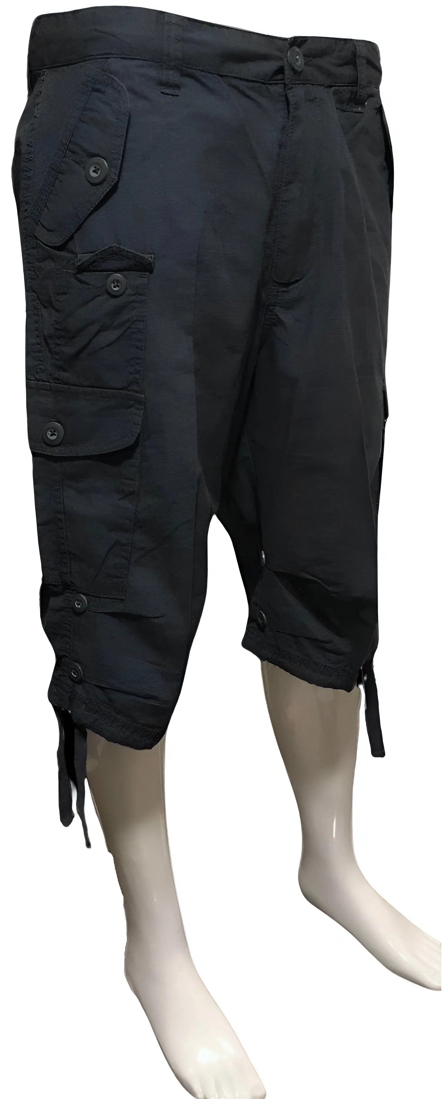 ^ECKO UNLIMITED^ (NAVY) CARGO SHORTS (WAIST 32”)