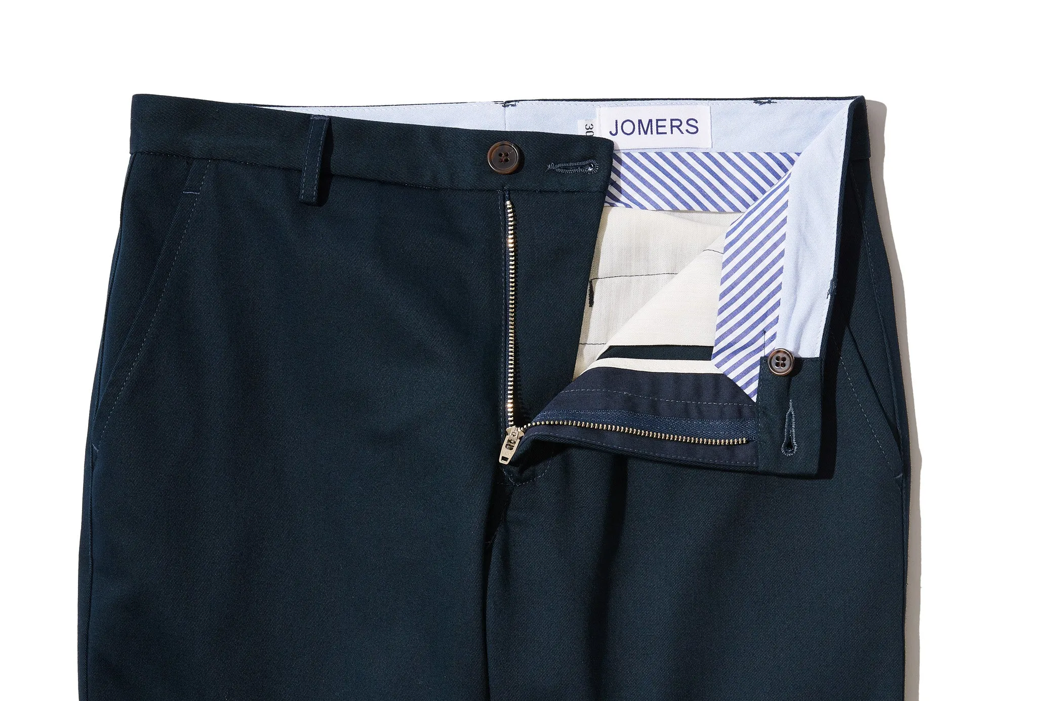 Edmunds (Slim) - Navy Japanese Twill Chino