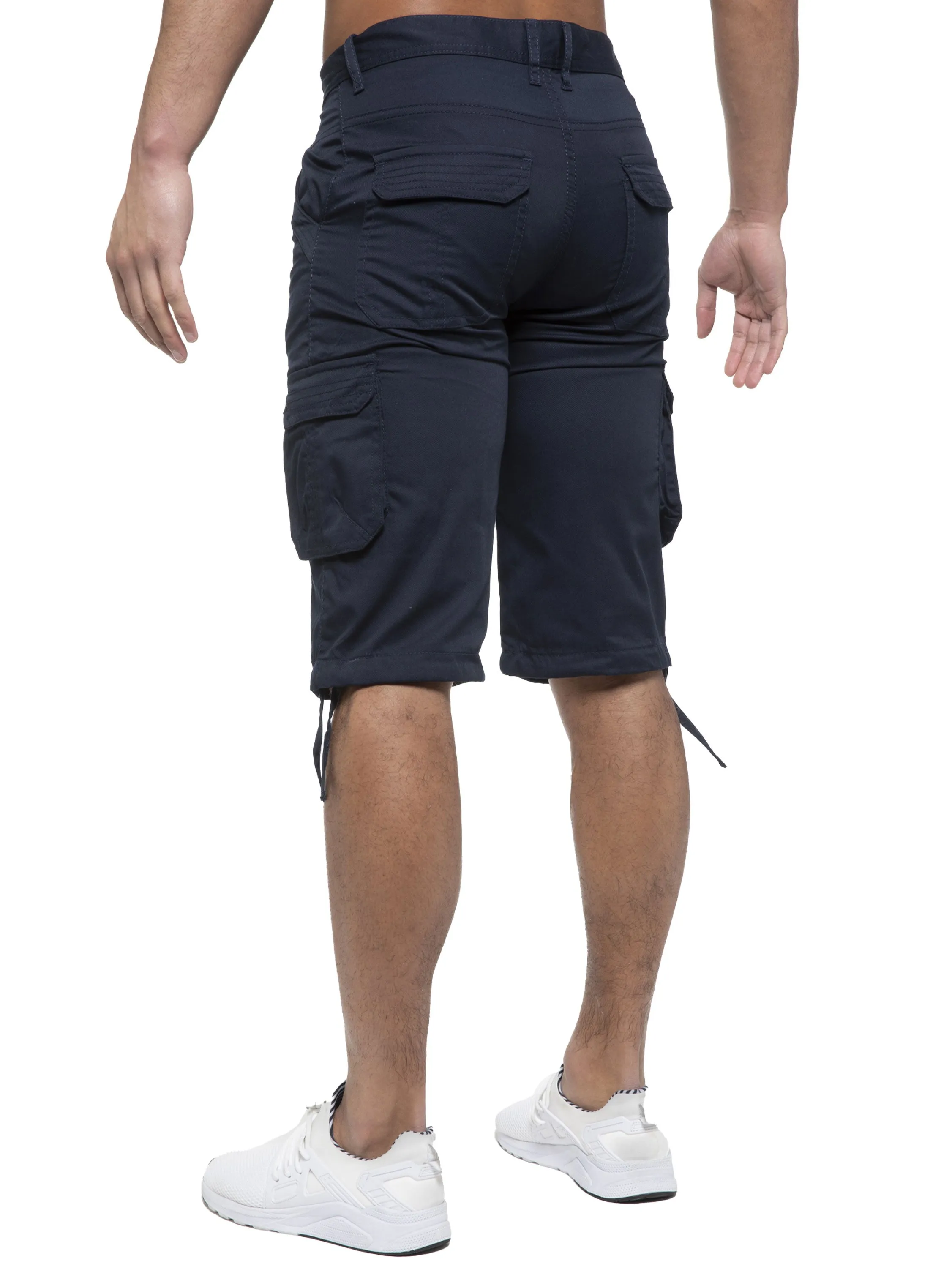 Enzo | Mens Cargo Combat Shorts