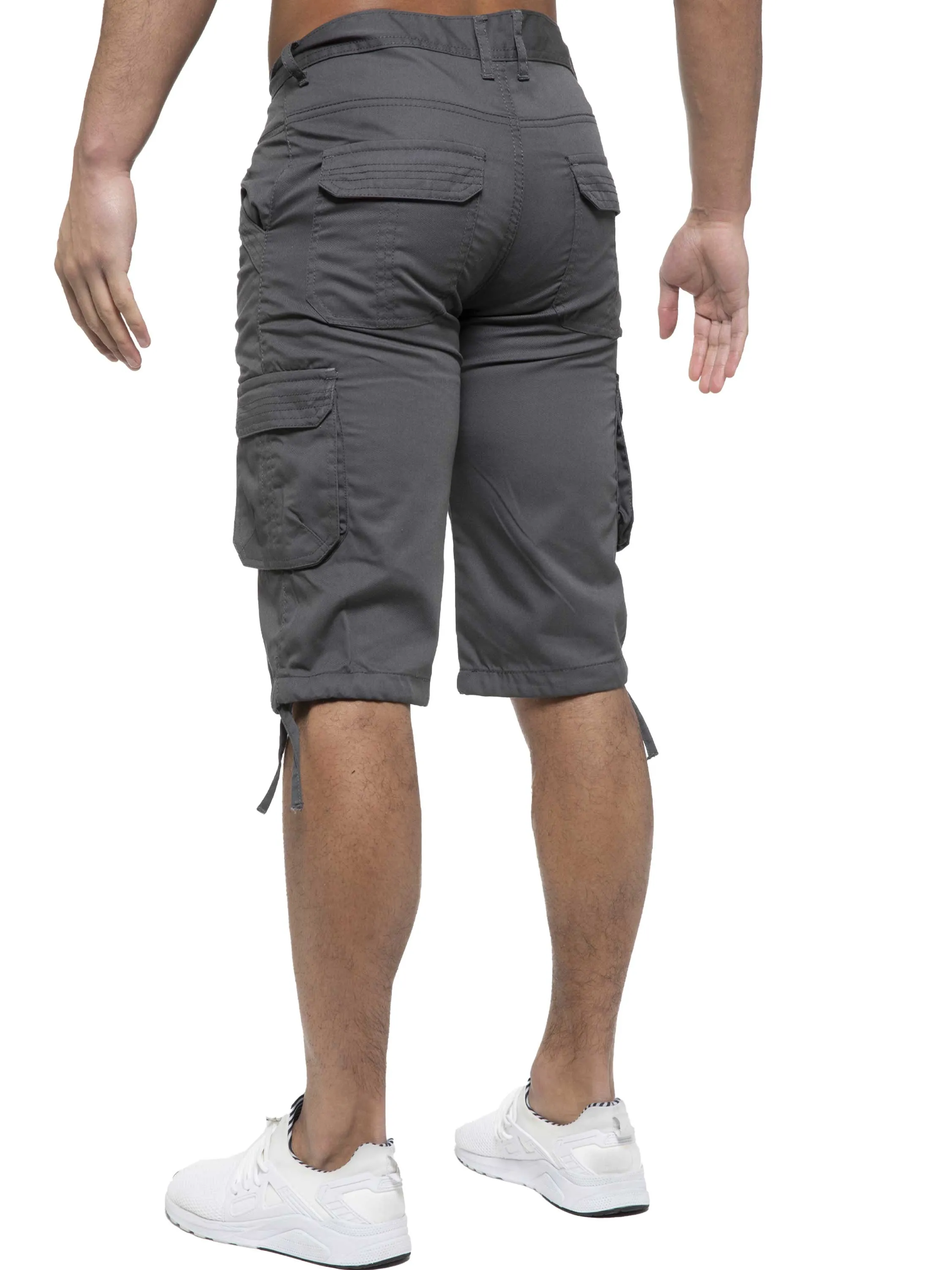 Enzo | Mens Cargo Combat Shorts