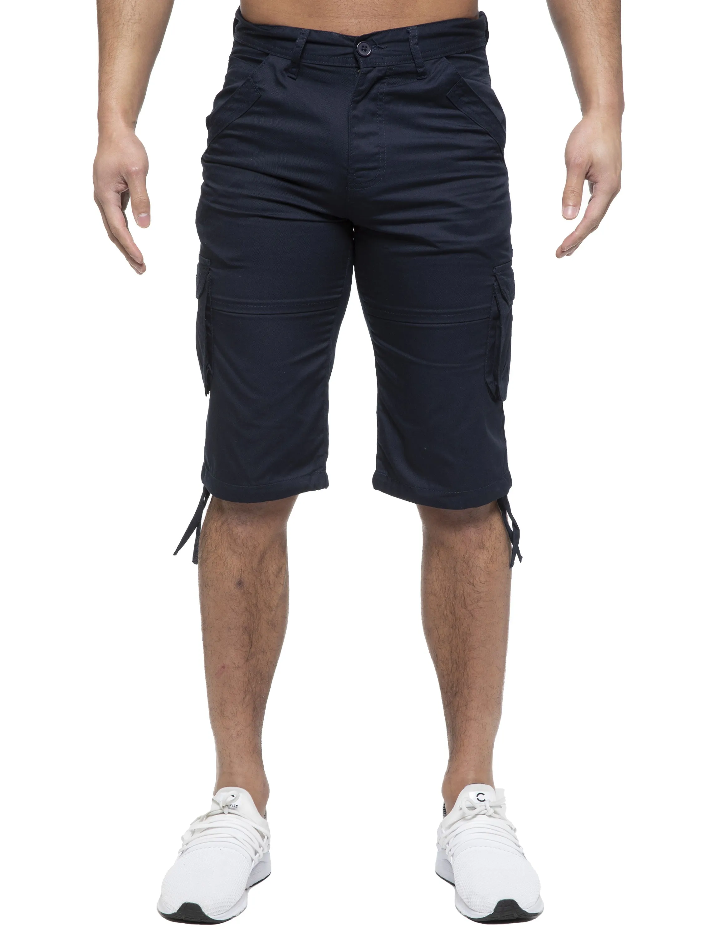 Enzo | Mens Cargo Combat Shorts