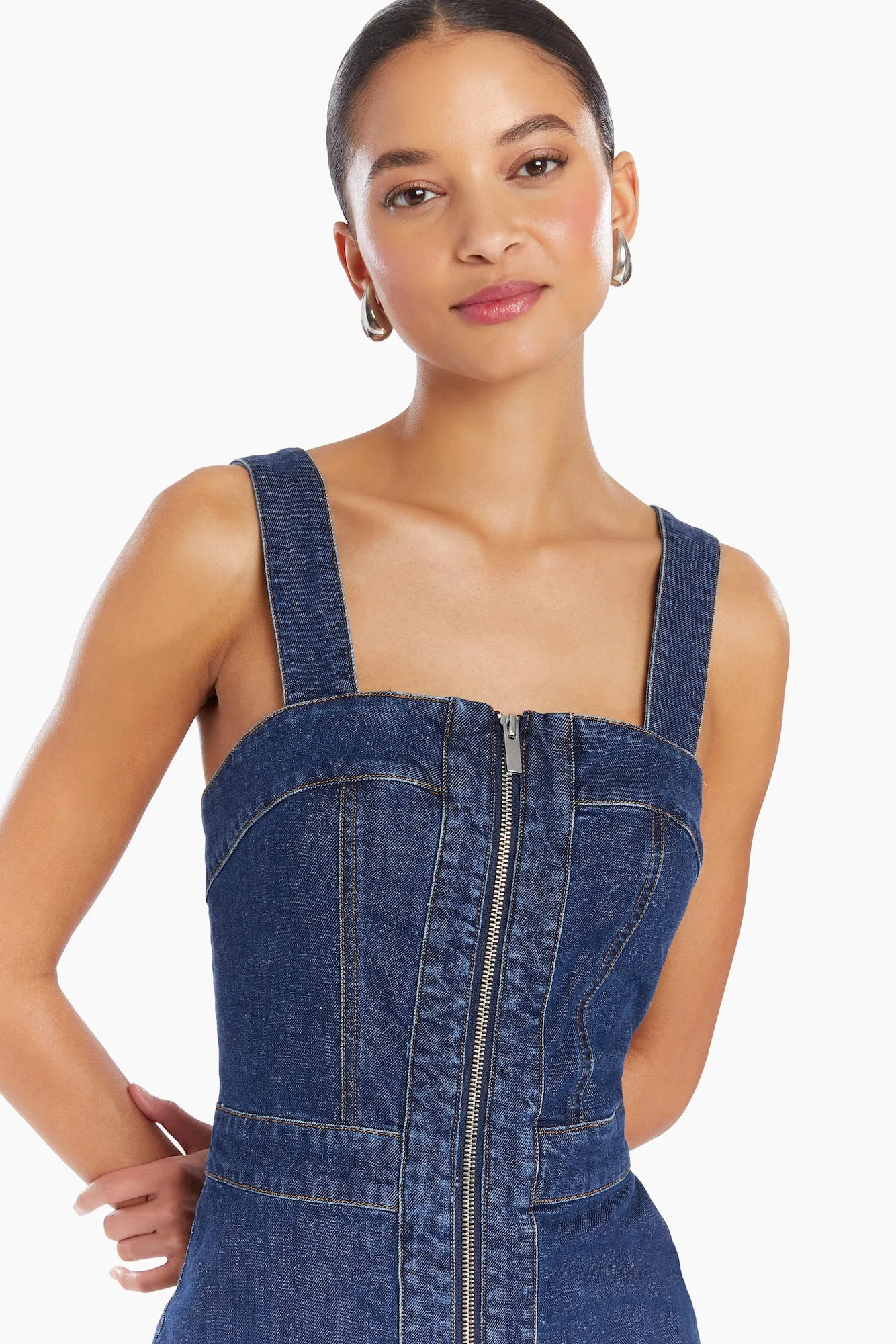 Gage Dress in Denim