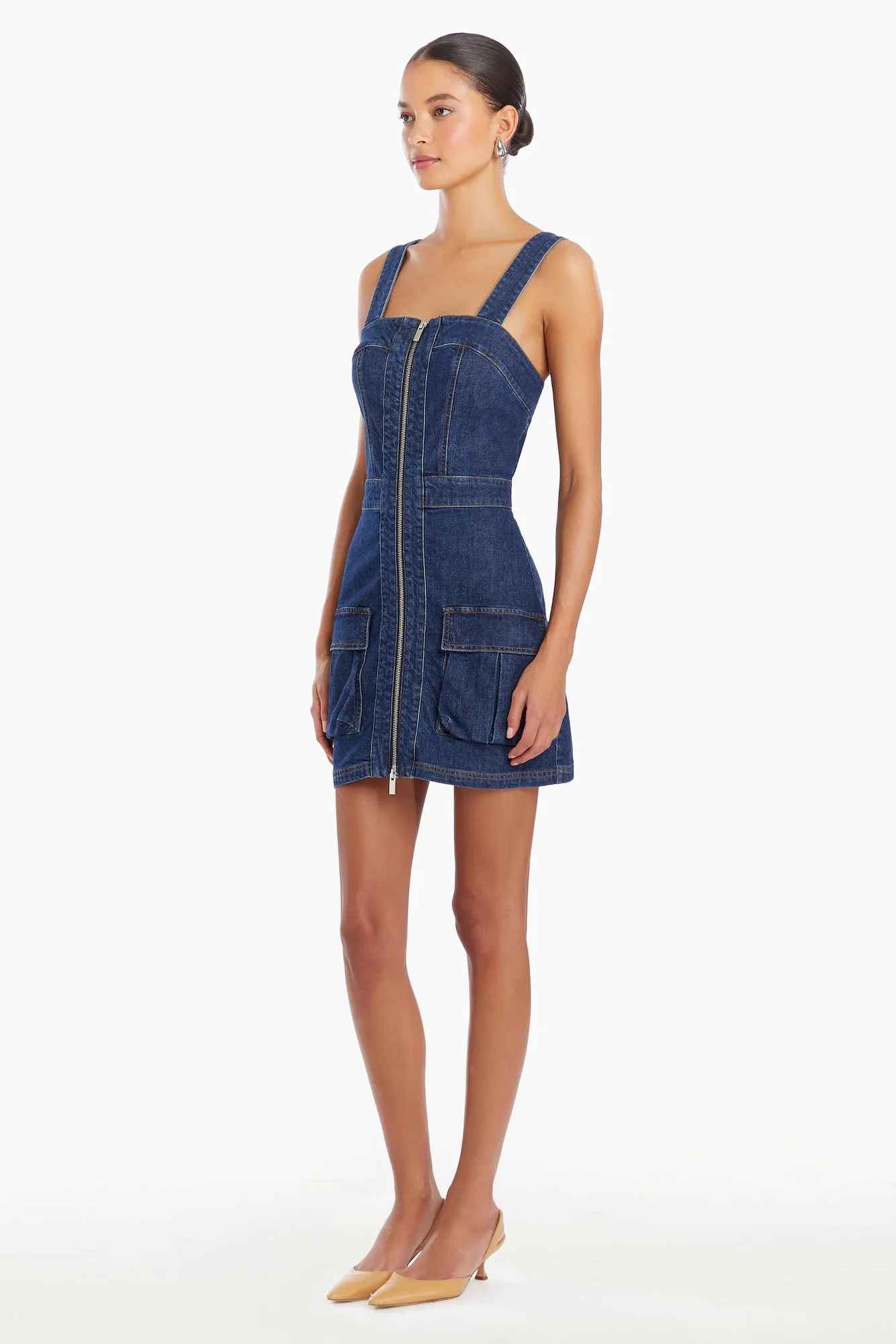 Gage Dress in Denim