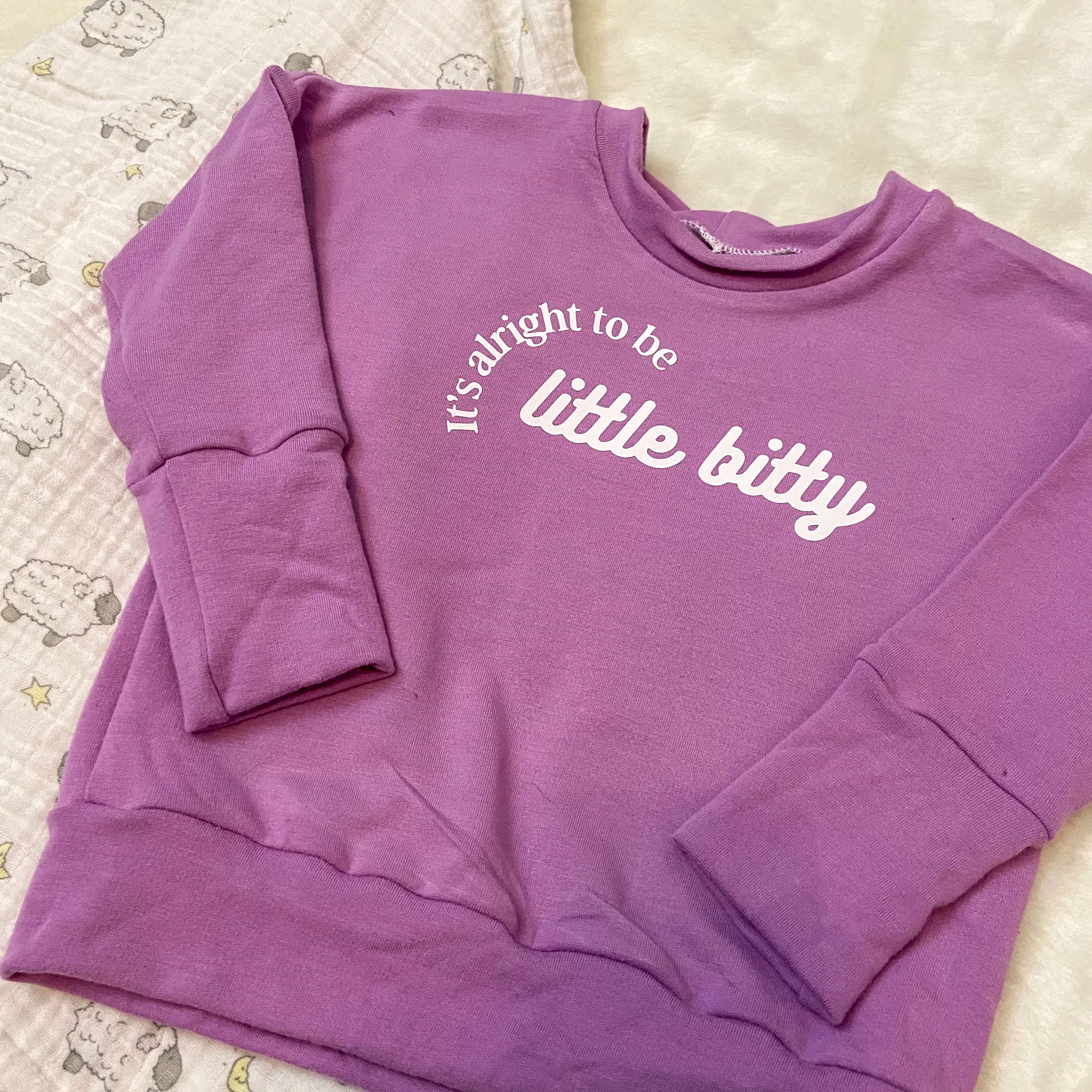 Grow With Me Slouchy Crewneck - Little Bitty