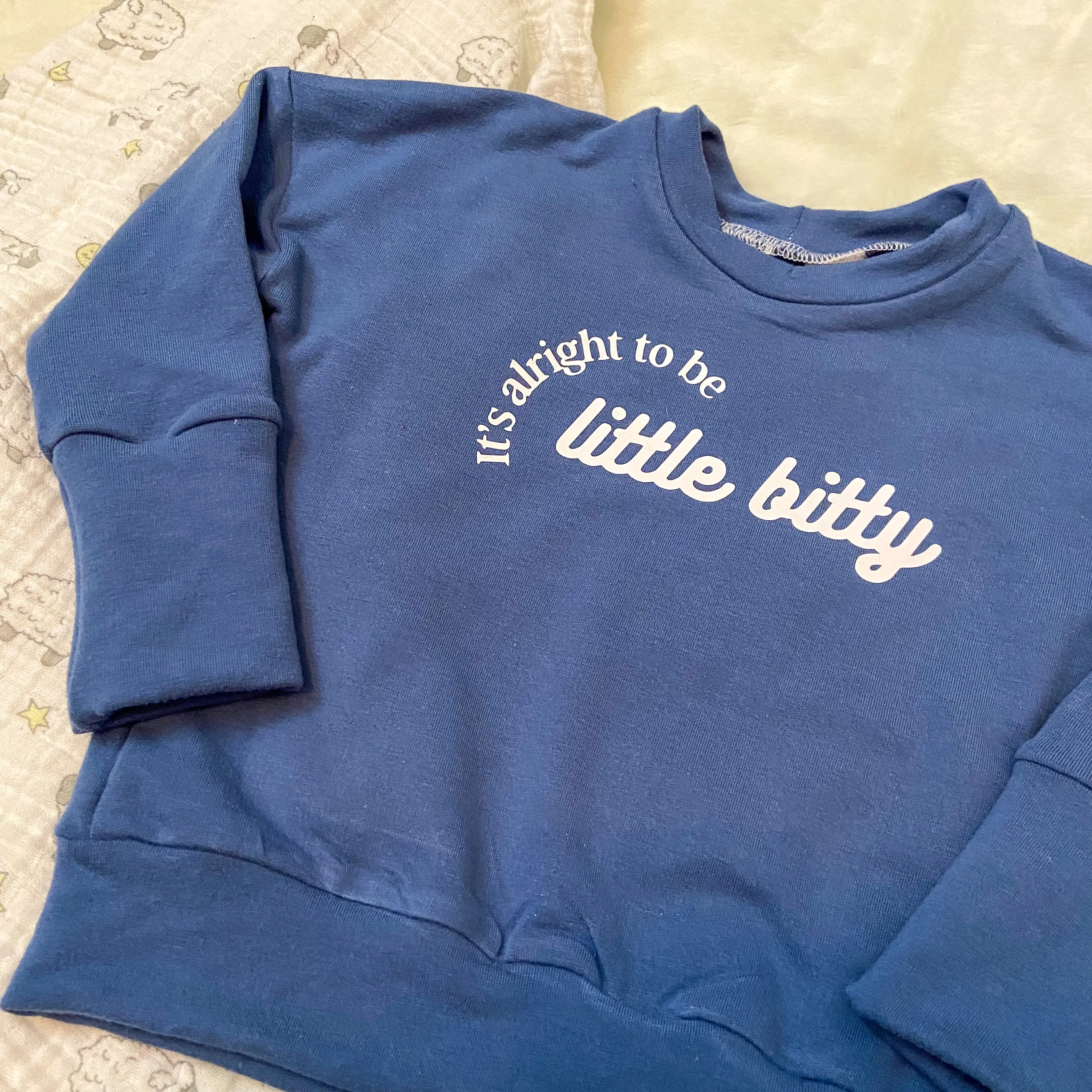 Grow With Me Slouchy Crewneck - Little Bitty