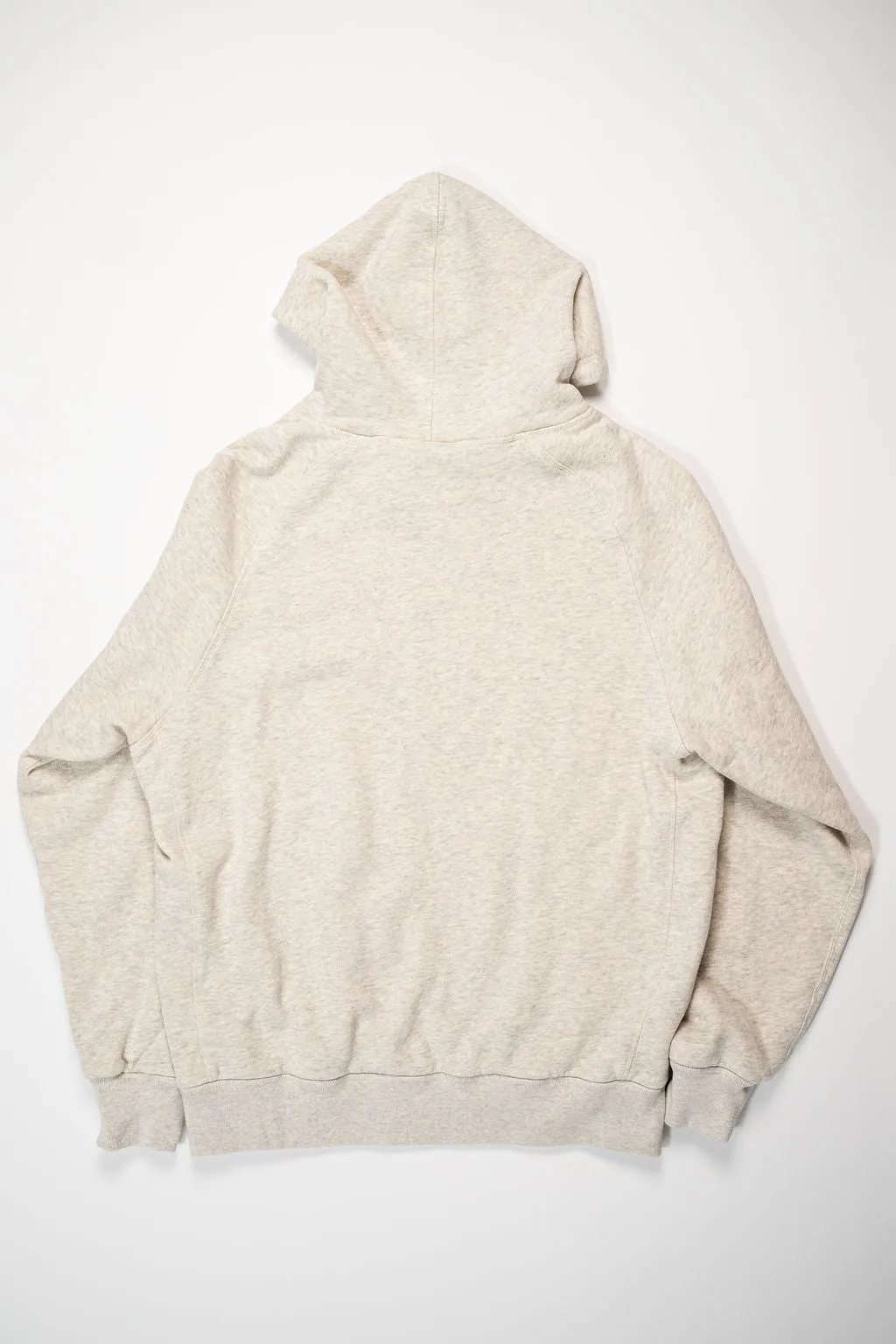 Knickerbocker Double Face Waffle Hoodie - Oat Grey