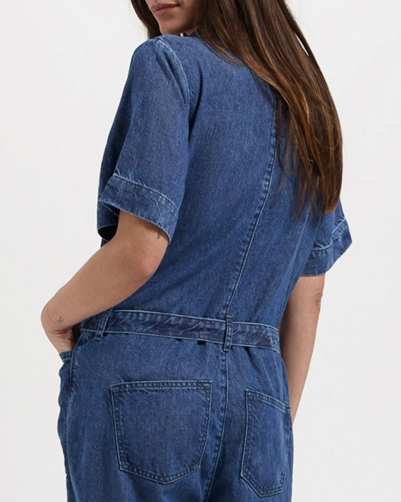 KUYICHI June boilersuit worker blue women