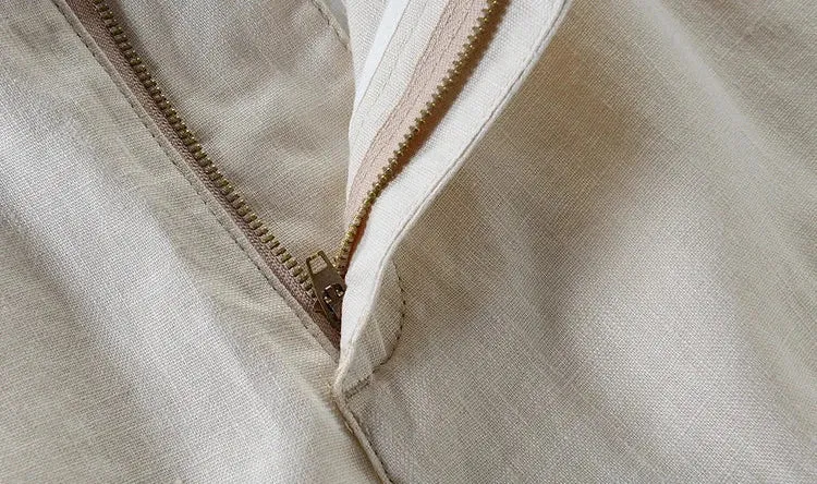 Linen casual pants