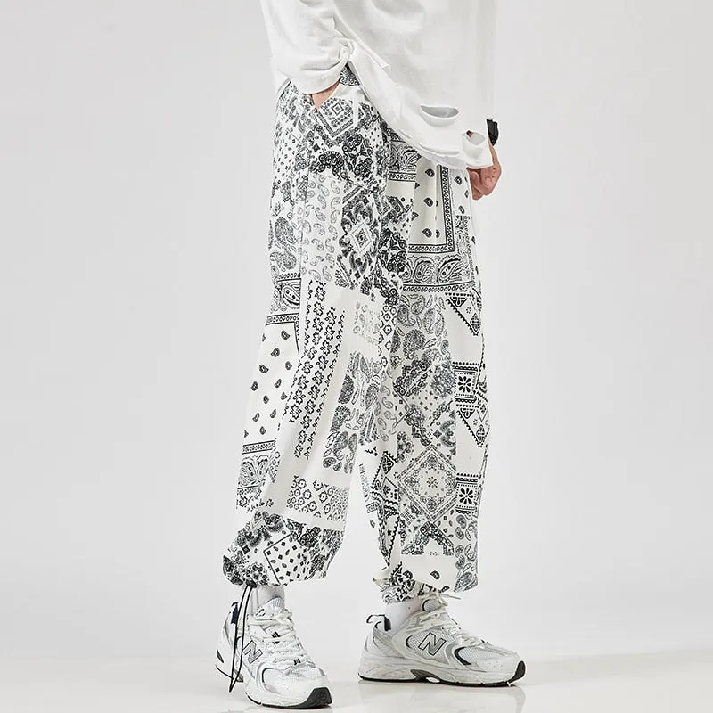 Paisley Bandana Pattern Pants