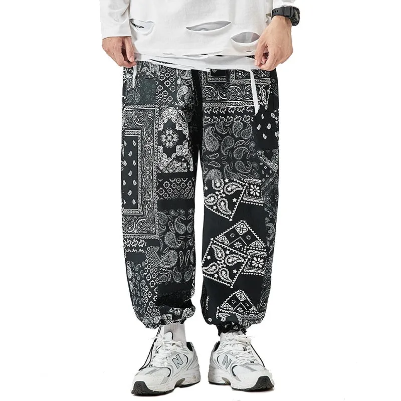 Paisley Bandana Pattern Pants