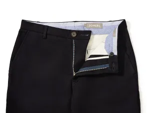 Pike (Slim) - Black Midweight Cavalry Twill Chino