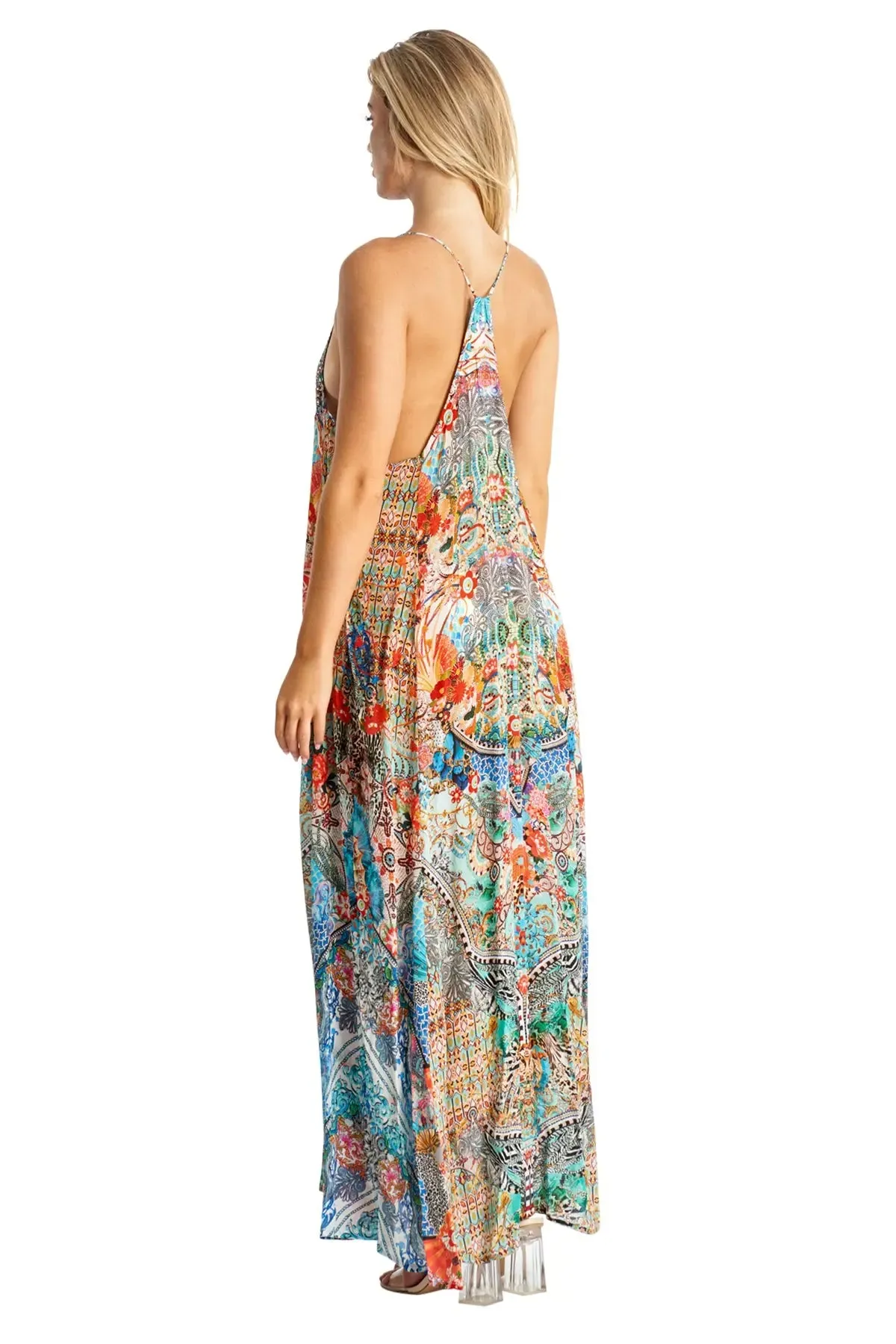 Racerback Maxi Dresses for Women