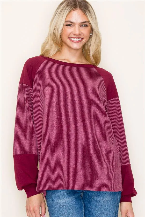 Rileigh Ribbed Tops - 3 Colors!