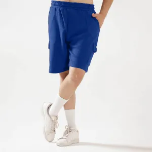 Royal Blue Cargo Relax Fit Shorts