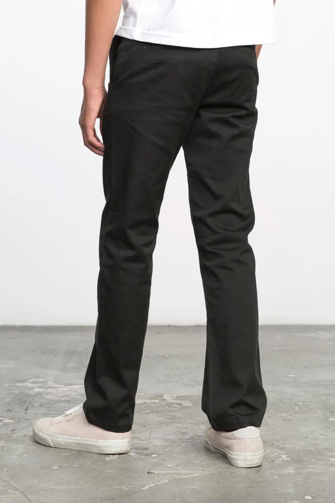 RVCA Weekday Boys Pants - Black