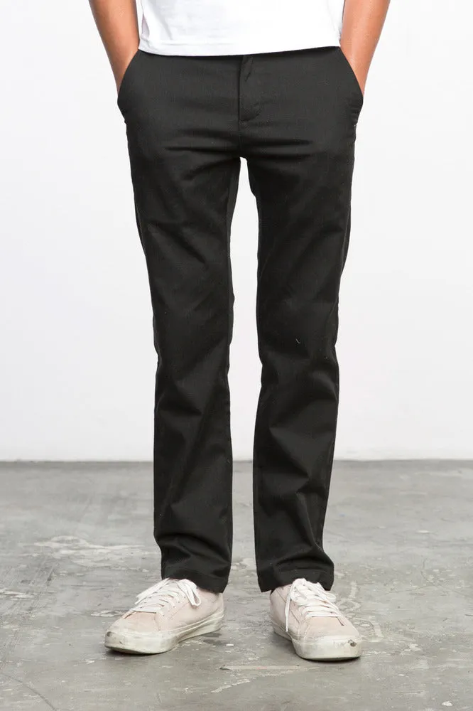 RVCA Weekday Boys Pants - Black