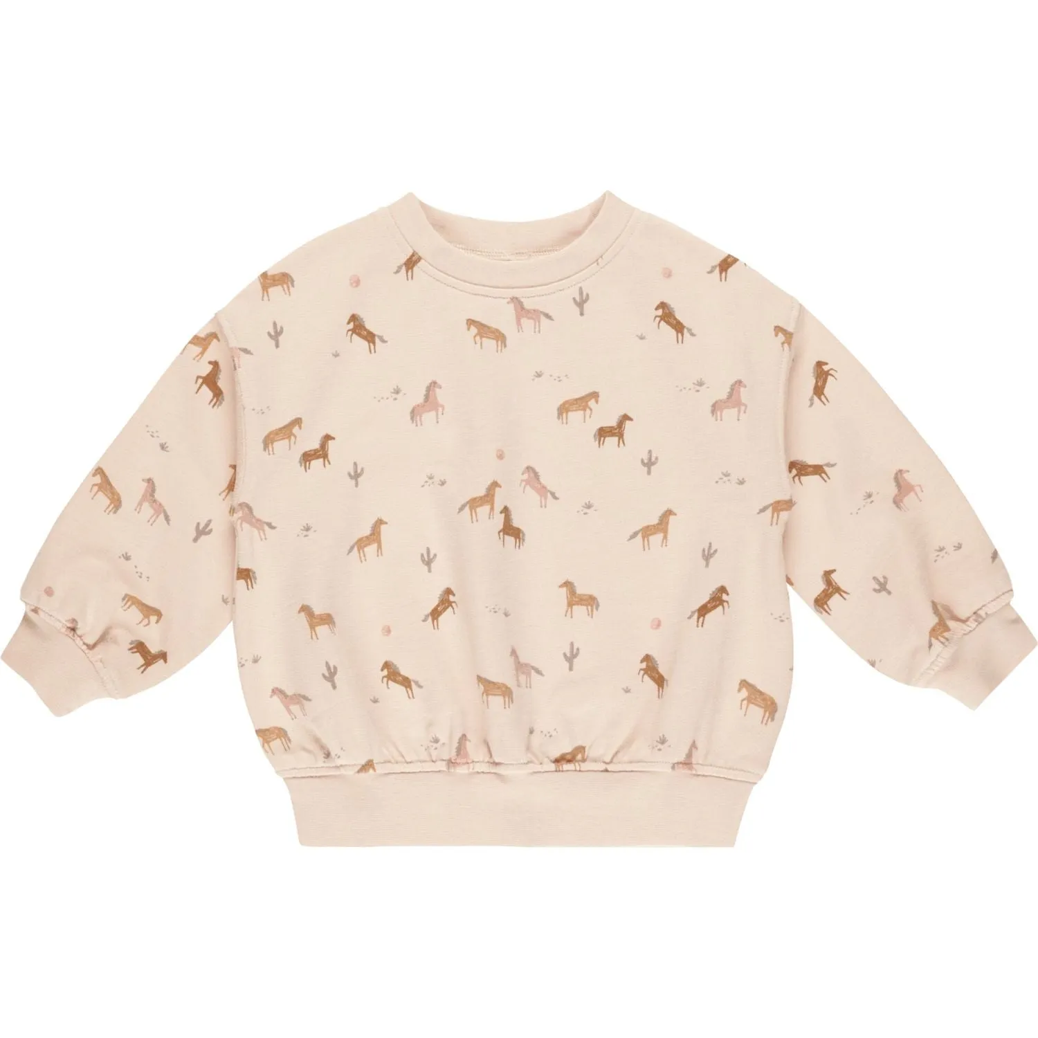 Rylee   Cru Relaxed Sweatshirt Horses