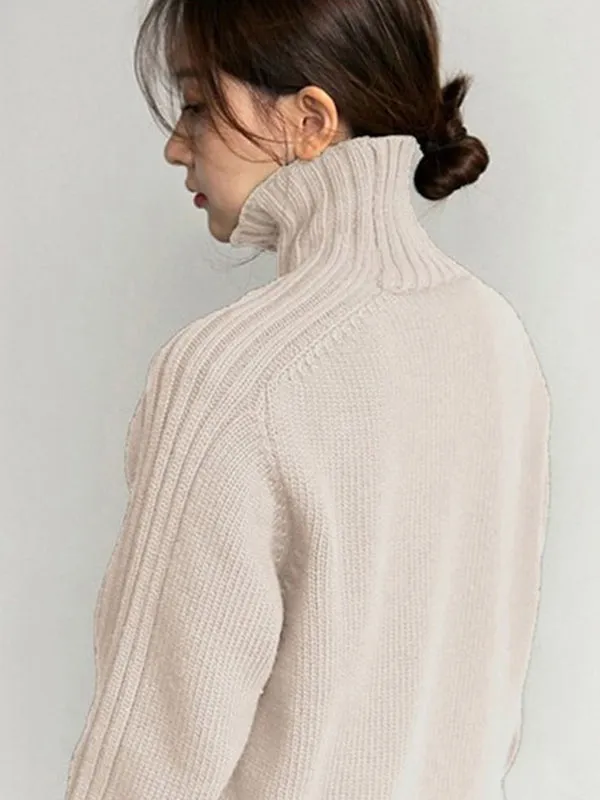 Simple Turtleneck Sweater