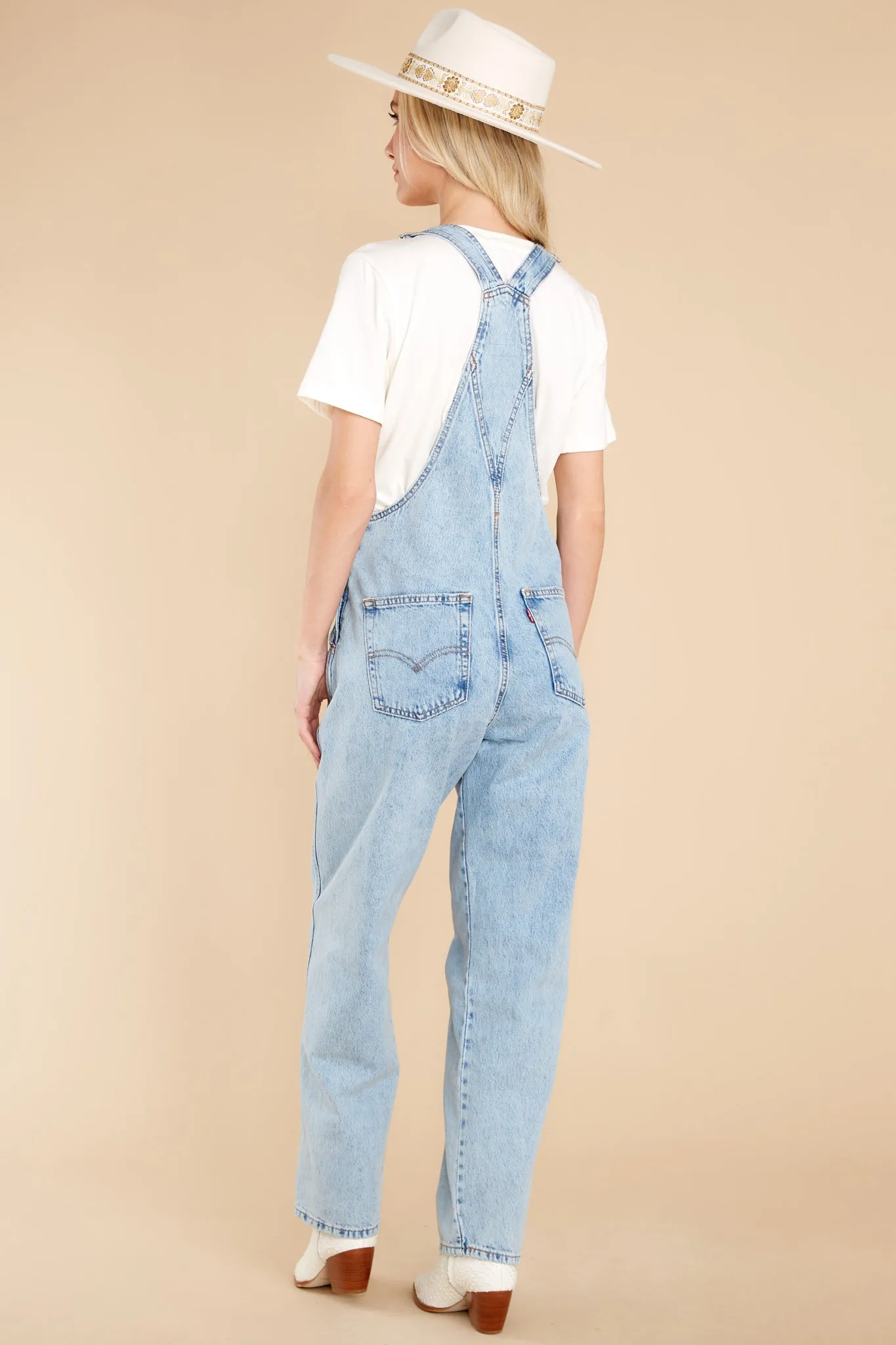 Vintage Denim Overalls In No Stone Unturned