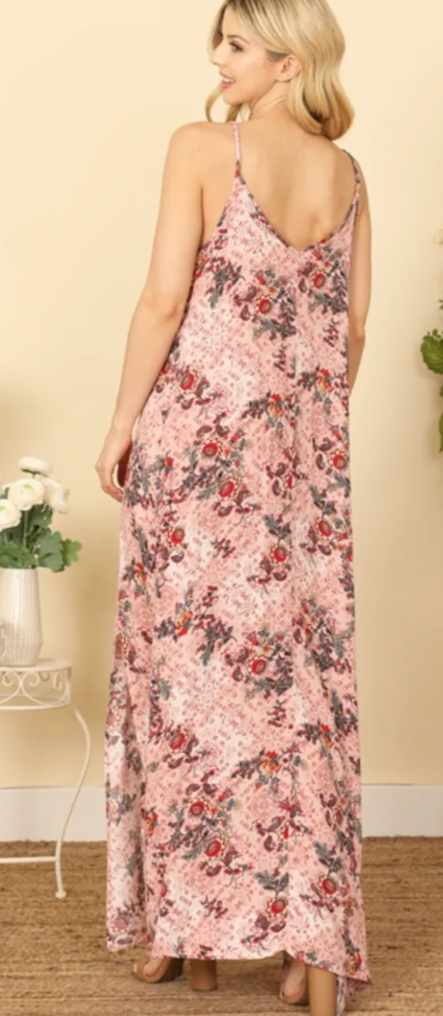 Vintage Floral Maxi