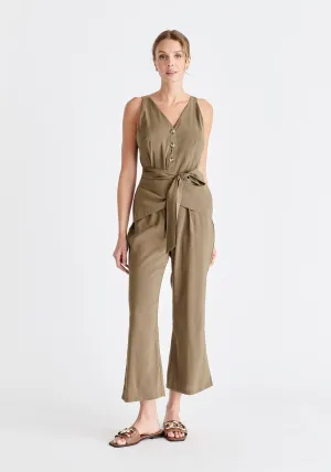 Waist Tie Jumpsuit