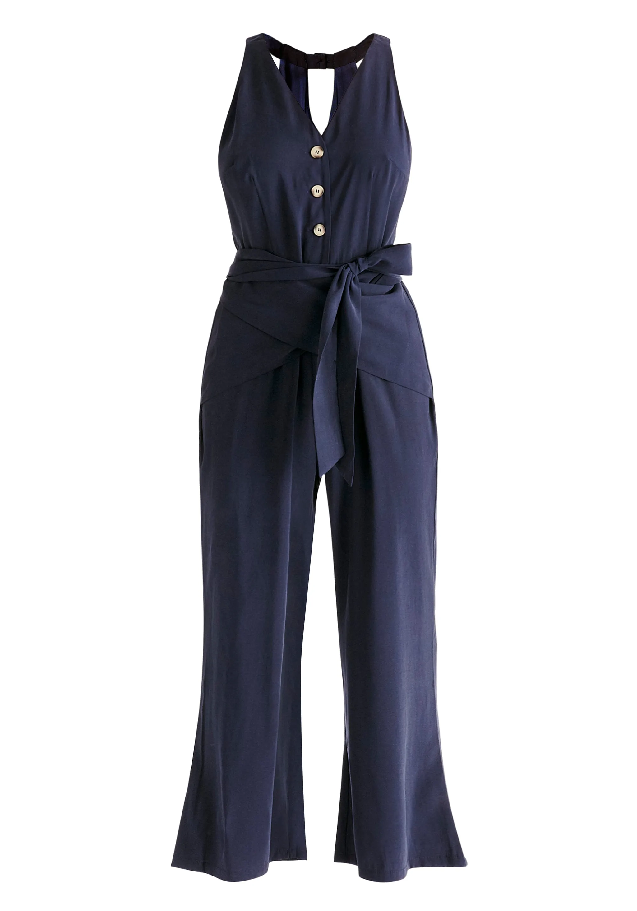 Waist Tie Jumpsuit