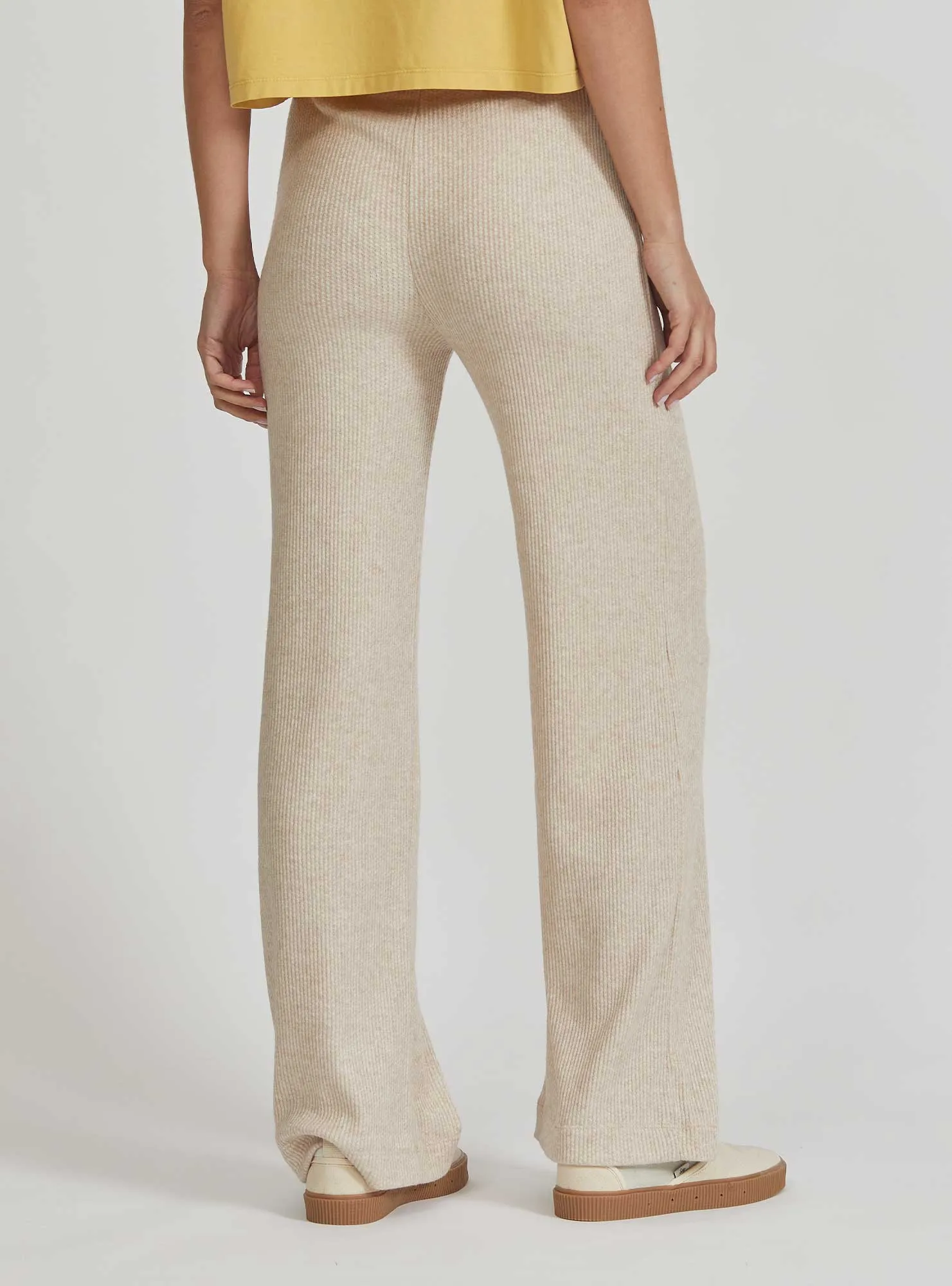 WIDE-LEG CUT SWEATPANTS