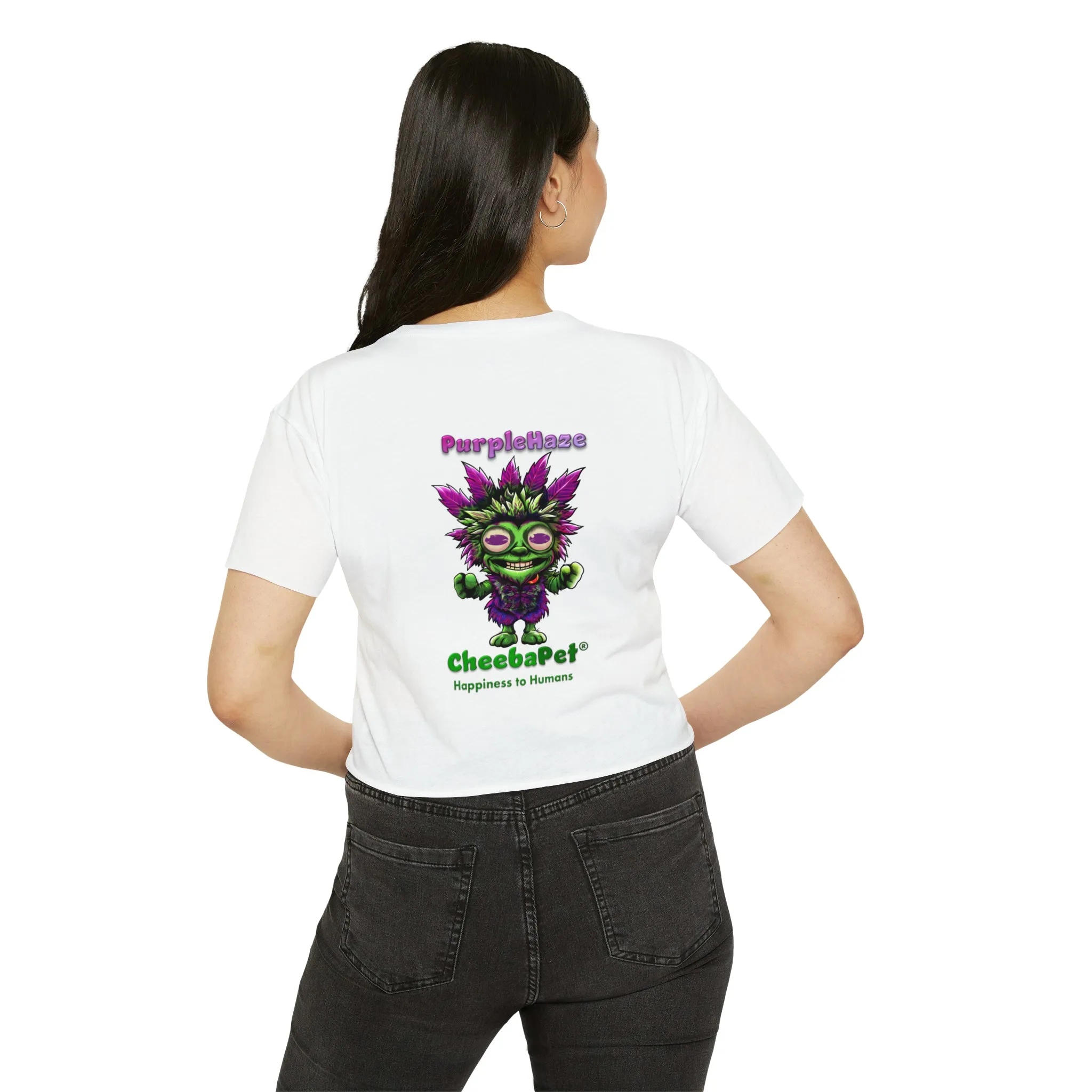 Women's Festival Crop Top - PurpleHaze