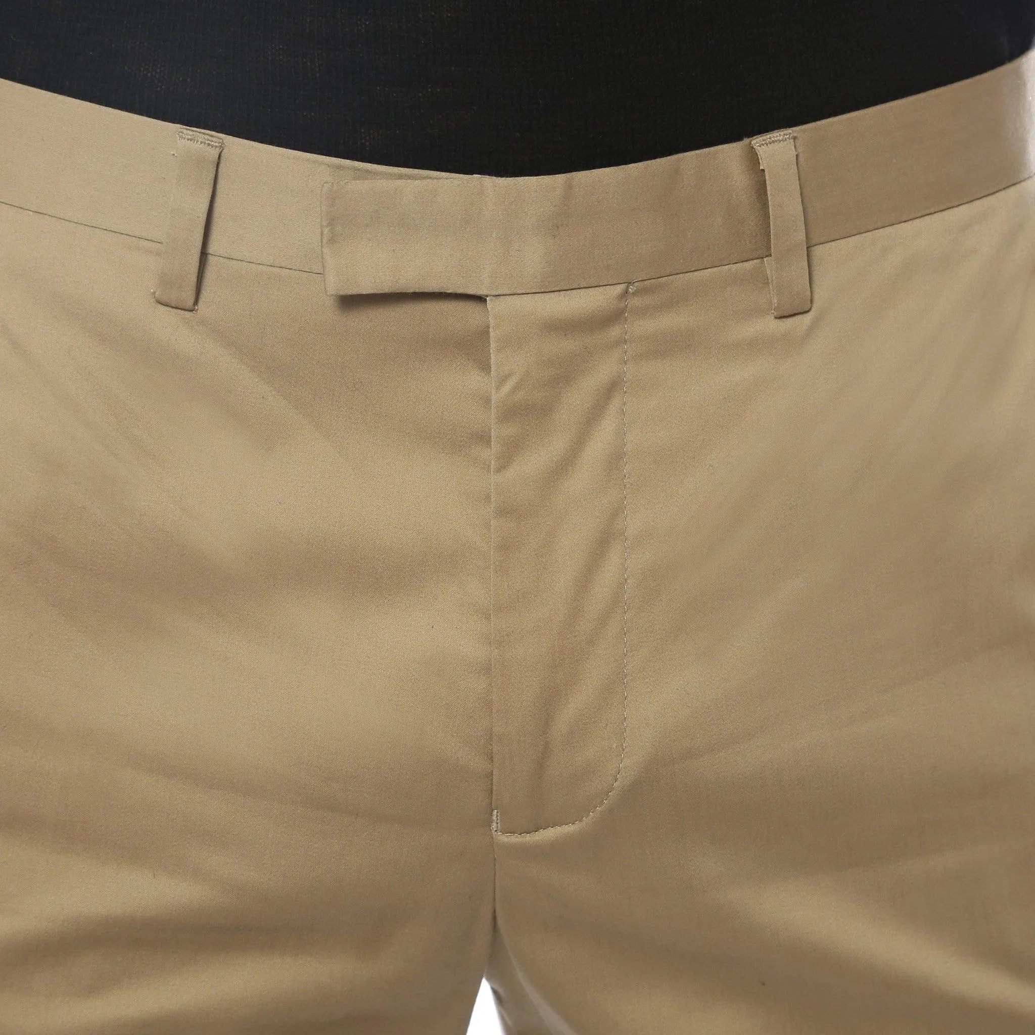 Zonettie Kilo Khaki Straight Leg Chino Pants