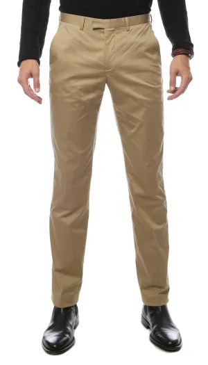 Zonettie Kilo Khaki Straight Leg Chino Pants